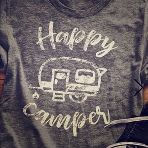 Happy camper Tee shirt
